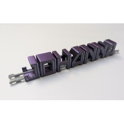 Gravitrax Compatible Extensions: Track with custom text