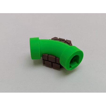 Gravitrax Compatible Extensions: 120° Flat Green Hose