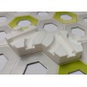 Extension Compatible Gravitrax: Lot de 2 Pentes de 1cm avec triple passage