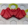 Extension Compatible Gravitrax: Lot de 2 Pentes de 1cm avec triple passage