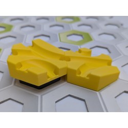 Gravitrax Compatible Extensions: Set of 2 slopes measuring 1 cm with triple passage