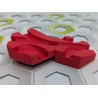 Extension Compatible Gravitrax: Lot de 2 Pentes de 1cm avec triple passage