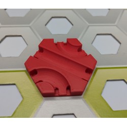 Gravitrax Compatible Extensions: Straight module with double elbow