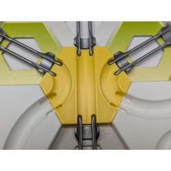 Extension Compatible Gravitrax: Module droit avec double coude