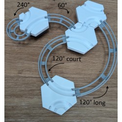 Gravitrax Compatible Extensions: Curved Tracks, Set A
