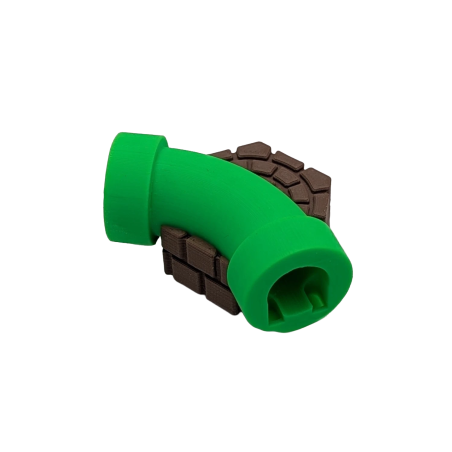 Extension Compatible Gravitrax: Tuyau Vert Plat à 120°