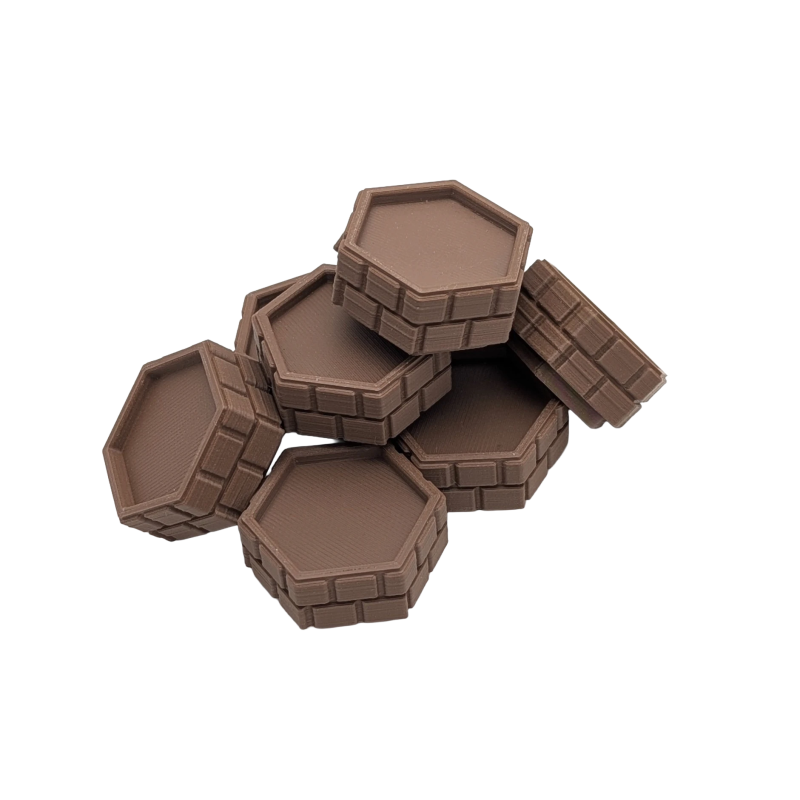 Gravitrax Compatible Extensions: 15mm brick wall support