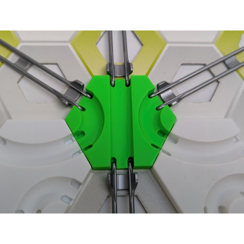 Extension Compatible Gravitrax: Module droit avec double coude