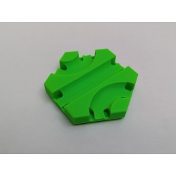 Extension Compatible Gravitrax: Module droit avec double coude