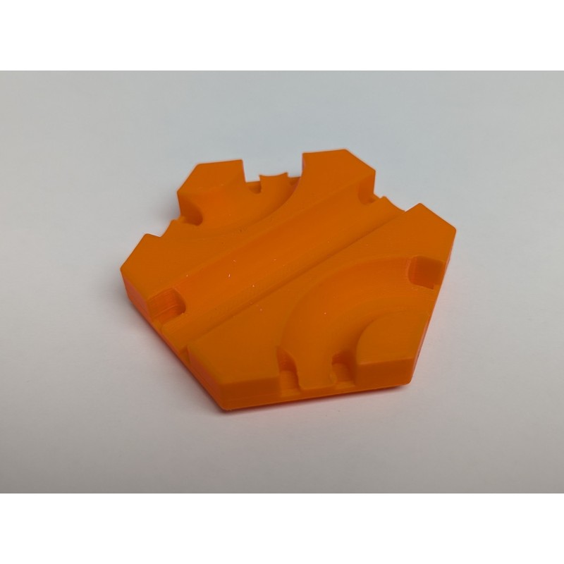 Gravitrax Compatible Extensions: Straight module with double elbow