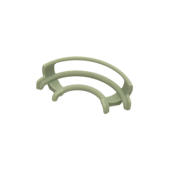 Gravitrax Compatible Extensions: Flat Rail, curved at 120deg, small size
