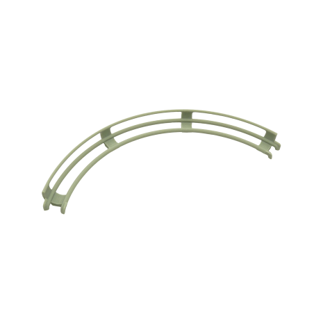 Extension Compatible Gravitrax: Rail plat courbe à 120°, grande taille