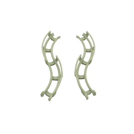 Extension Compatible Gravitrax: Lot de 2 rails en S