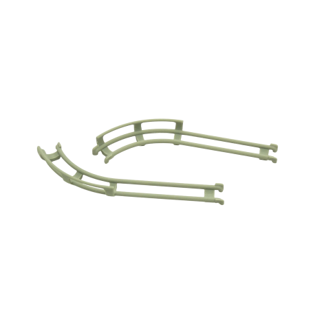 Gravitrax Compatible Extensions: Set of 2 rails at 60°