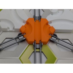 Gravitrax Compatible Extensions: Straight module with double elbow