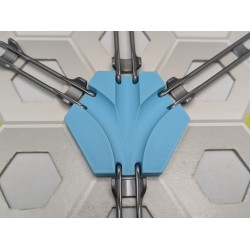 Extension Compatible Gravitrax: Module avec 3 entrées une sortie