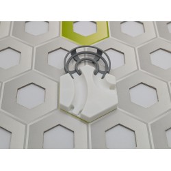 Gravitrax Compatible Extensions: Flat Rail, curved at 240deg