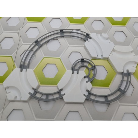 Gravitrax Compatible Extensions: Curved Tracks, Set A