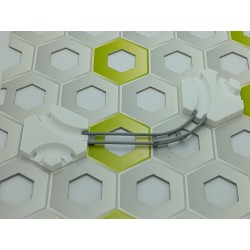 Extension Compatible Gravitrax: Lot de 2 rails à 60°