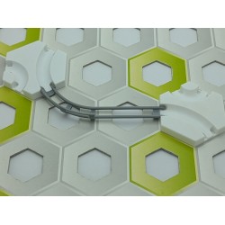 Extension Compatible Gravitrax: Lot de 2 rails à 60°