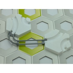 Extension Compatible Gravitrax: Lot de 2 rails à 120°