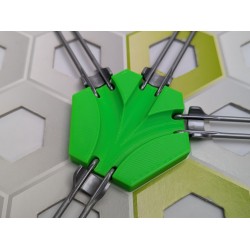 Extension Compatible Gravitrax: Module avec 3 entrées une sortie