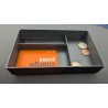 Organizer for storage between the seats