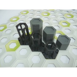 Gravitrax Compatible Extensions: Set of 3 short supports