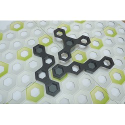 Set of 3 4-slots connectors