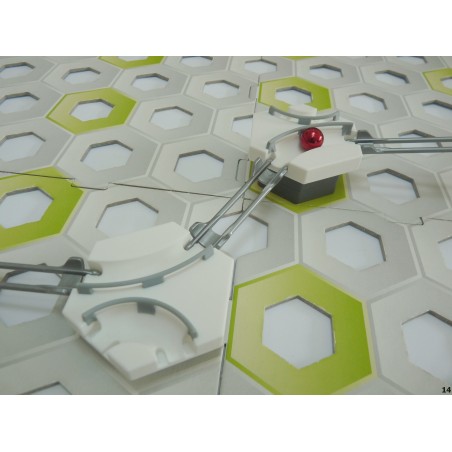 Extension Compatible Gravitrax: Pack de 2 modules avec rail de guidage