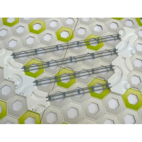 Gravitrax Compatible Extensions: Large rail pack