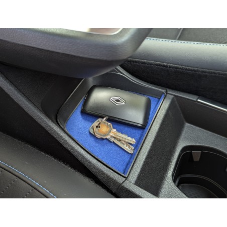 Removable storage tray for Renault Megane and Scenic